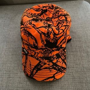 Cabela's Seclusion Blaze Orange Camo Insulated Hunting Hat/Cap Size XL